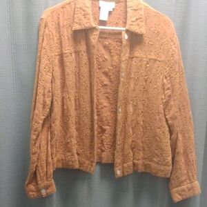 Embroidered Coldwater Creek Jacket